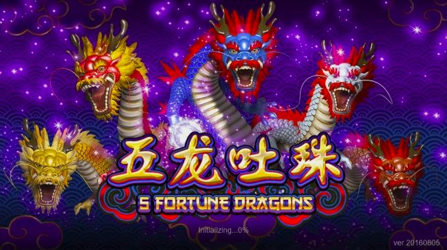 5 Fortune Dragons Slot Gameplay