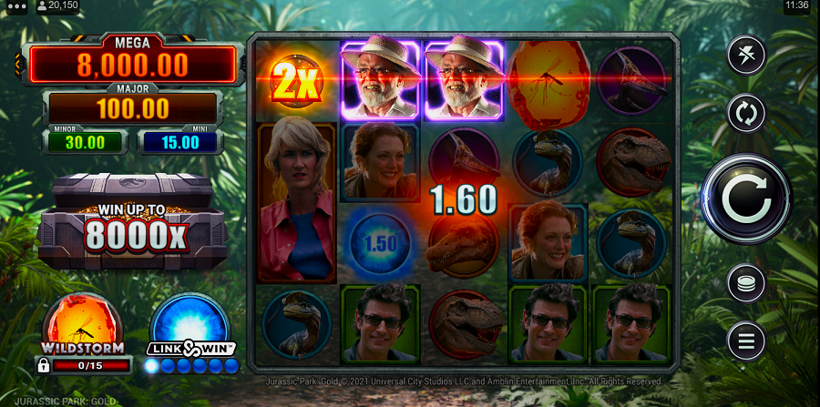 Jurassic Park Gold Slot